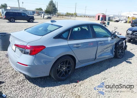 2023 Honda Civic Sport z USA, uszkodzony, nr VIN 2HGFE2F51PH501061